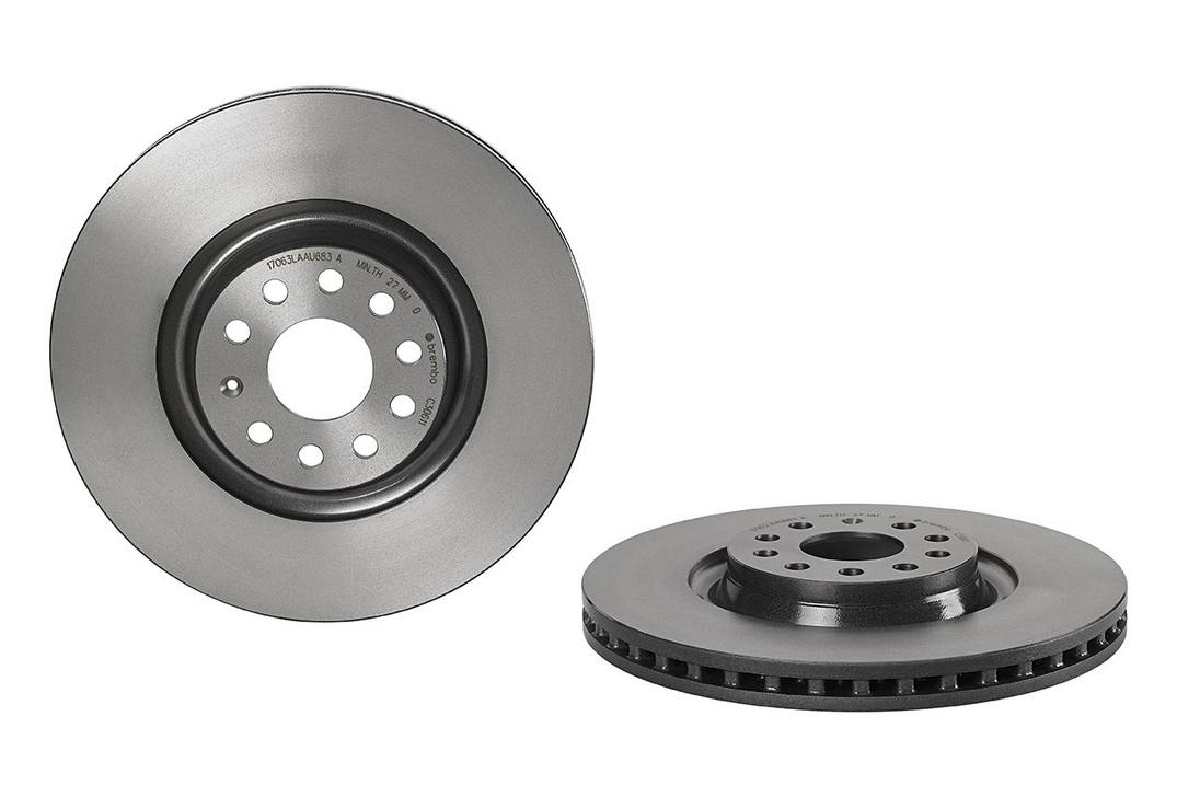 VW Brakes Kit - Pads & Rotors Front and Rear (340mm/300mm) (Low-Met) 8V0698151C - Brembo 3724554KIT